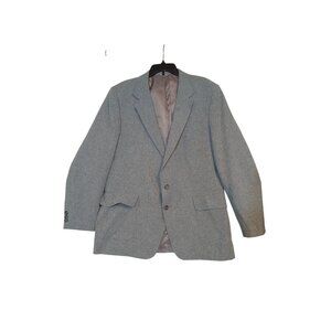 Levis Action Suit Mens Gray Blazer Jacket Size 42 Regular  Machine Washable Dura